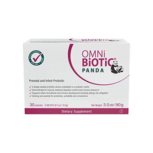 OMNi BiOTiC Panda - Probiotic for Mom and Baby - Prenatal and Infant Probiotic – Gut Health & Immune OMNi BiOTiC