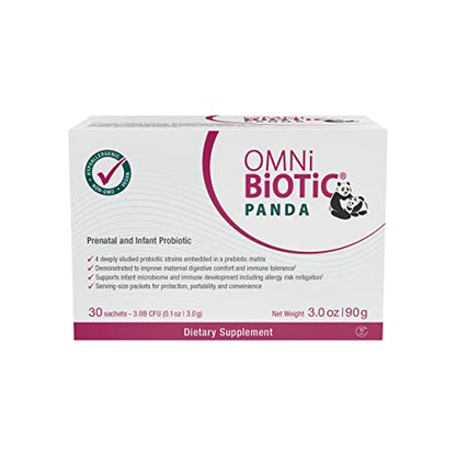 OMNi BiOTiC Panda - Probiotic for Mom and Baby - Prenatal and Infant Probiotic – Gut Health & Immune OMNi BiOTiC
