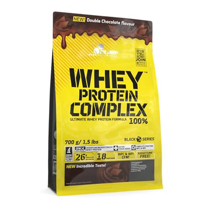 Olimp Whey Protein Complex 100% (700 g) - Double Chocolate OLIMP SPORT NUTRITION