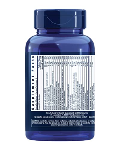 Life Extension Prenatal Advantage Supplement – Comprehensive Prenatal Vitamin for Pregnant Women Life Extension