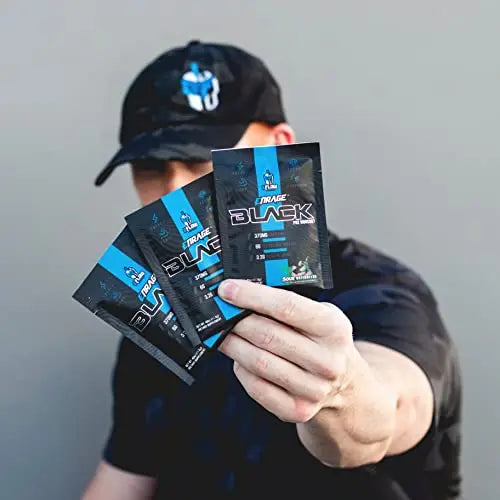 eFlow Nutrition ENRAGE Black Preworkout Sample Packs - Travel Packs - High Stim Energy eFlow Nutrition