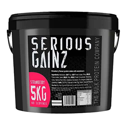 The Bulk Protein Company, SERIOUS GAINZ - Whey Protein Powder - Weight Gain, Mass Gainer The Bulk Protein Company
