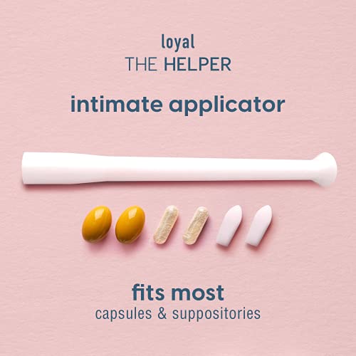 Loyal The Helper Vaginal Suppository Applicators | Efficient | Compact | Comfortable | Fits Most Brands, Pills LoyalBuy Supplements Australia