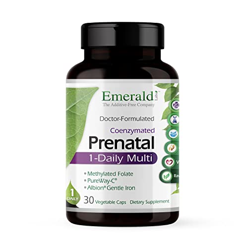 Emerald Labs Prenatal 1-Daily Multi - Prenatal Multivitamin with Methylated Folate Emerald Labs