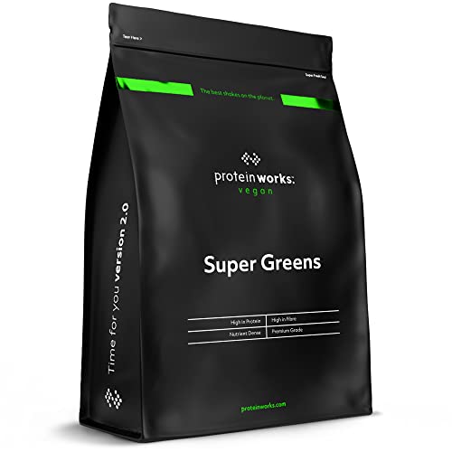 Protein Works Super Greens Powder | Nutrient Dense Detox Shake | Supports Immune System Protein Works