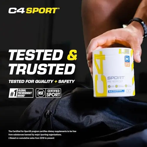 Cellucor C4 Original Pre Workout Powder ICY Blue Razz & C4 Sport Pre Workout Powder Cellucor