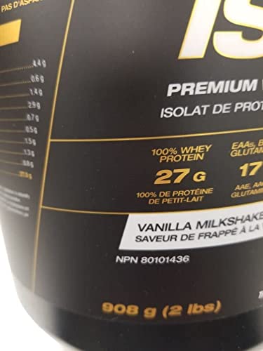 PVL ISO Gold – Grass Fed - Premium Isolate 100% Whey Protein Shake - Orange Krush'd - 908 g PVL