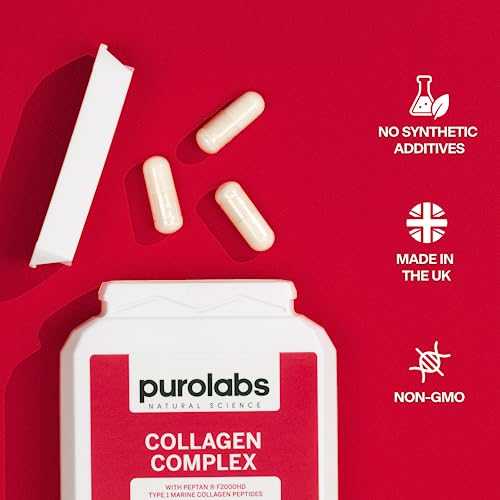 Marine Collagen Complex - Collagen Supplement for Women & Men - with Hyaluronic Acid & Vitamin C PurolabsBuy Supplements Australia