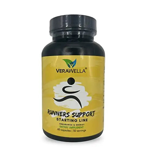 VeraWella - Runners Support Starting Line, Nitric Oxide Booster with L-Arginine, L Citrulline VeraWella