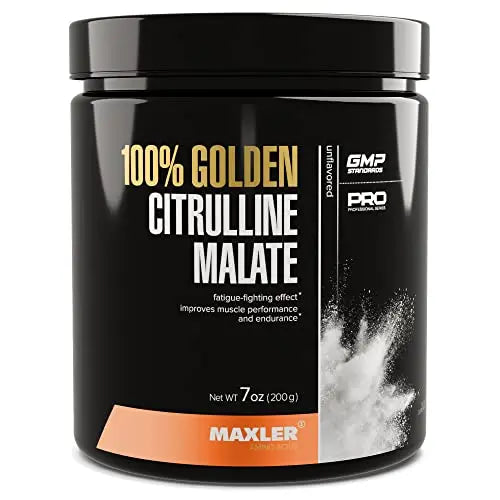 Maxler 100% Golden Citrulline Malate Powder - Vegan L-Citrulline DL-Malate 2:1 Amino Acid Maxler