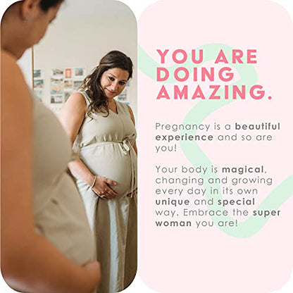 Liquid Prenatal Vitamins with Iron - Natural Folate, Calcium Supplement, Vitamin D, E, B6, Biotin GreenPeach