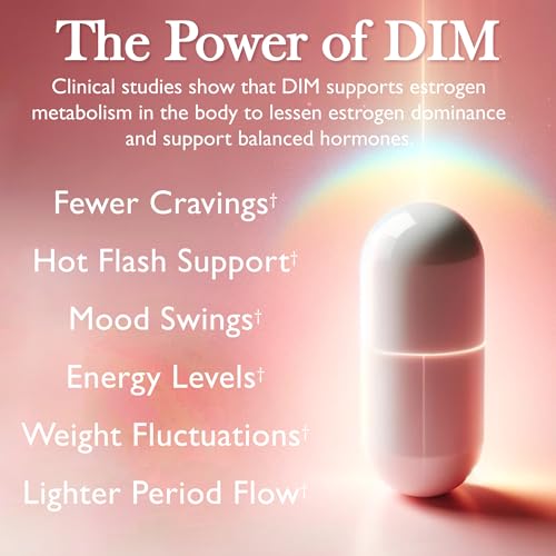 Amy Suzanne DIM Supplement - Menopause, PMS, and Hormonal Acne Support - Estrogen Metabolism Amy Suzanne