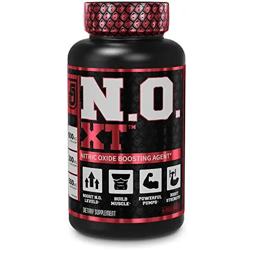 Jacked Factory N.O. XT Nitric Oxide Supplement, Build-XT Muscle Builder, & Androsurge Jacked Factory