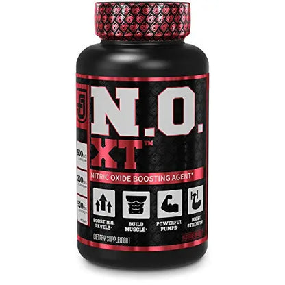 Jacked Factory N.O. XT Nitric Oxide Supplement, Build-XT Muscle Builder, & Androsurge Jacked Factory