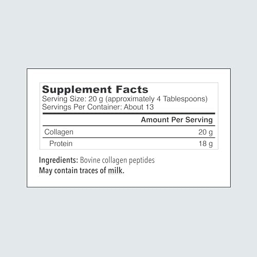 Vital Proteins Collagen Peptides Powder Supplement (Type I, III), Unflavored Hydrolyzed Collagen-Hair VITAL PROTEINSBuy Supplements Australia