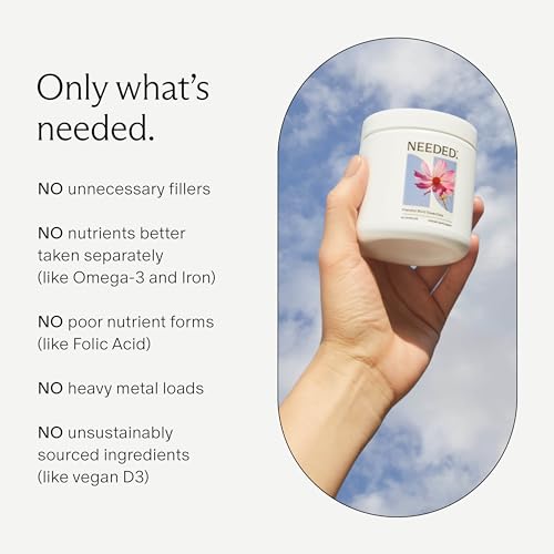 Needed. Multivitamin for Prenatal | Prenatal Multi Essentials Capsule- Pregnancy, Breastfeeding Needed.