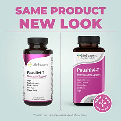 Pausitivi-T - Menopause Support Supplement - Powerful Relief for Hot Flashes LifeSeasons