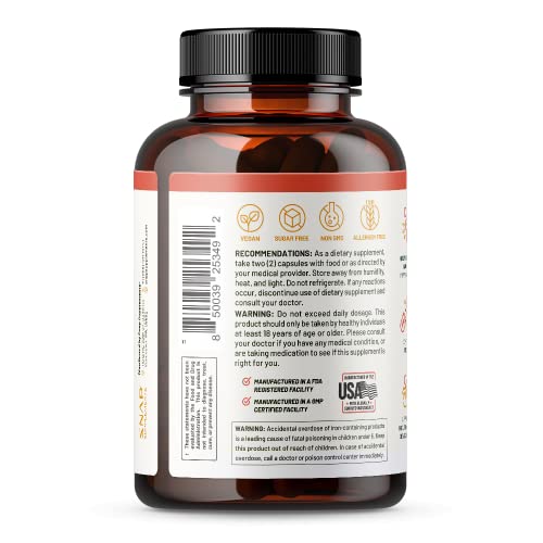 Snap Supplements Prenatal Vitamin with Iron, Vitamin B12, Folic Acid, Botanical Blend Snap Supplements