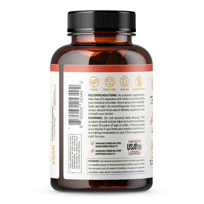 Snap Supplements Prenatal Vitamin with Iron, Vitamin B12, Folic Acid, Botanical Blend Snap Supplements