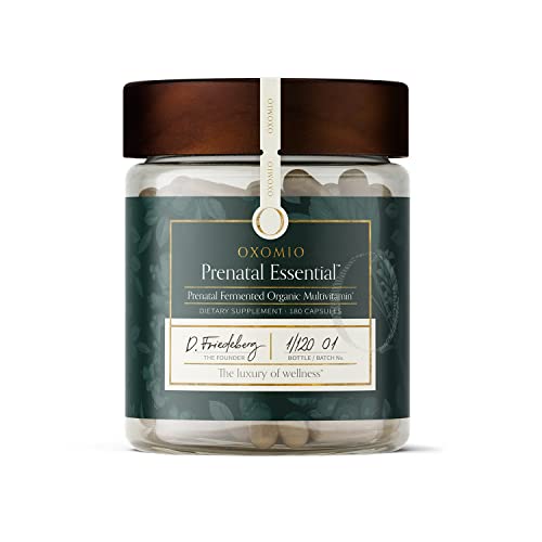 OXOMIO - Prenatal Essential - Prenatal Fermented Organic Multivitamin Higher bioavailability OXOMIO