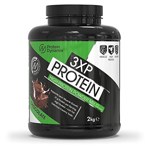 Protein Dynamix 3XP Protein Blend 2KG Chocolate Flavour Protein Dynamix