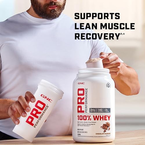GNC Pro Performance 100 Whey Protein - Banana Cream 1.86 lbs. GNCBuy Supplements Australia