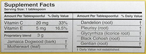 Lydia Pinkham Liquid Herbal Supplement for Menstruation and Menopause Support, 16 Ounce Lydia Pinkham