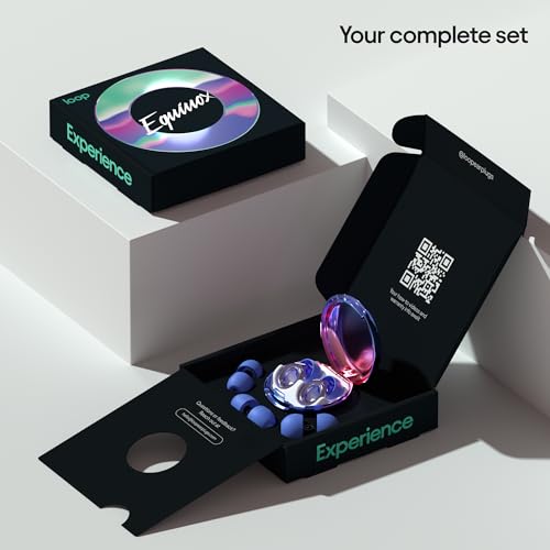 Loop Experience Equinox Earplugs – High-Fidelity Reusable Earplugs LoopBuy Supplements Australia