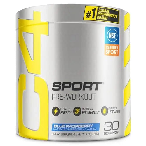 Cellucor C4 Original Pre Workout Powder ICY Blue Razz & C4 Sport Pre Workout Powder Cellucor