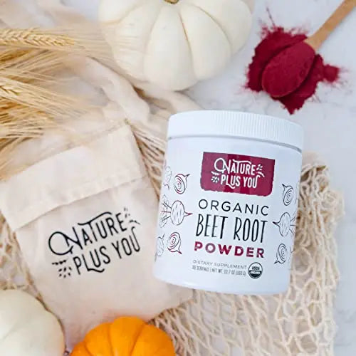 TruBaio Organic Beet Root Powder: Nitric Oxide Booster, Circulation and Stamina Increasing TruBaio