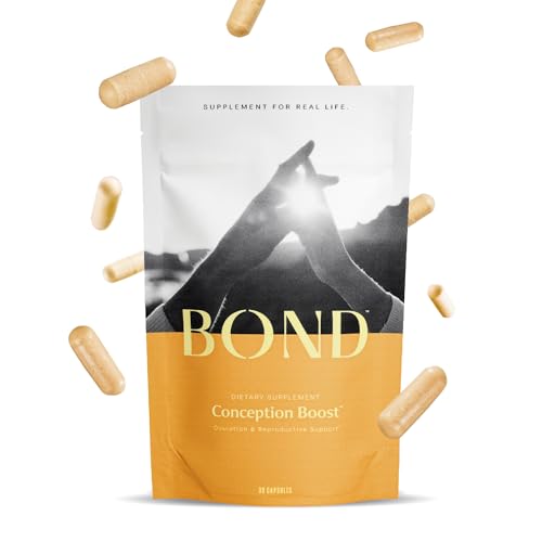 BOND Conception Boost: Fertility Supplements for Women for Ovulation, Egg Quality, and Fertility BOND