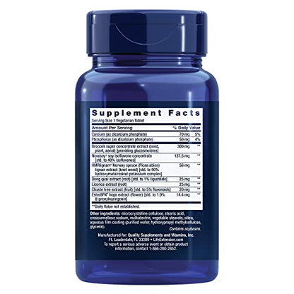 Life Extension Estrogen for Women - for Healthy Estrogen Metabolism - Helps Relieve Discomforts Life Extension