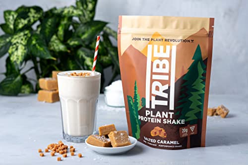 TRIBE Vegan Protein Powder - Salted Caramel - Pea and Rice Protein Blend - Vegan TRIBE