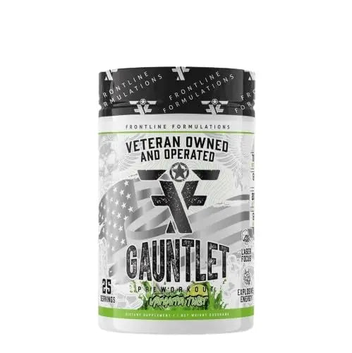 FRONTLINE FORMULATIONS Gauntlet Pre-Workout Powder, Explosive Workouts FRONTLINE FORMULATIONS