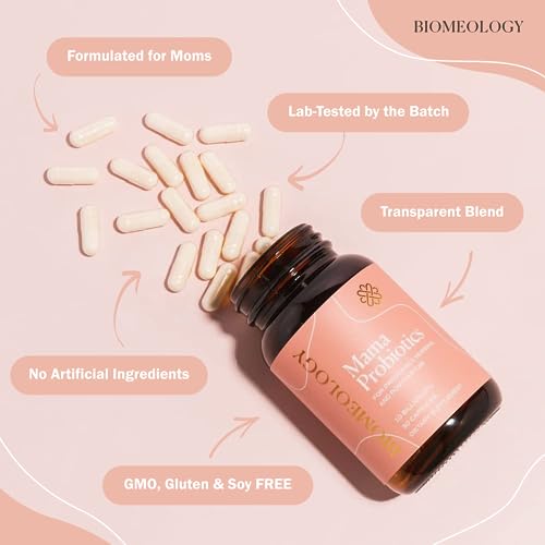 Biomeology Probiotics for Pregnancy, Postpartum, and Breastfeeding Biomeology