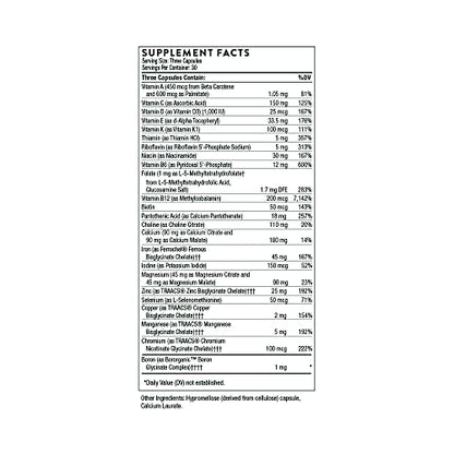 THORNE Comprehensive Prenatal Bundle: Women's Basic Prenatal Multi & DHA - Baby’s Brain, Health THORNE
