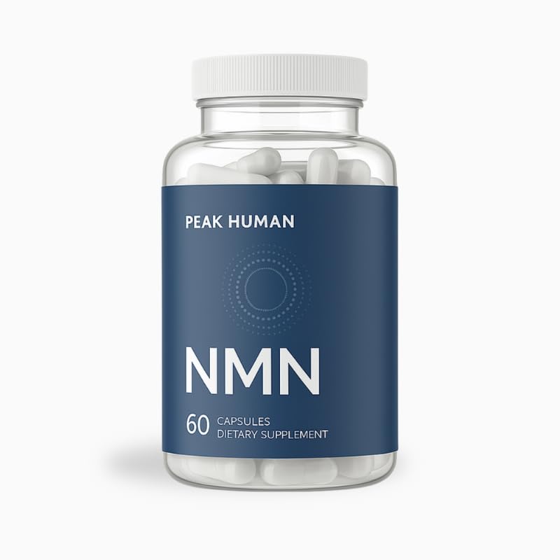 Peak Human Beta-NMN | Beta Nicotinamide Mononucleotide NAD+ Precursor - Advanced Cellular Energy & Longevity - Promotes Vitality, Metabolic Function & Focus - Non-GMO, Vegan Capsules - 60 Count Peak HumanBuy Supplements Australia