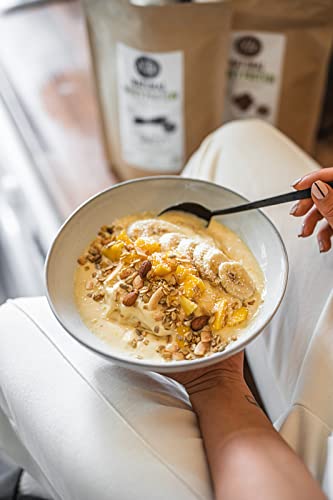 Ekopura Natural Whey Protein - Vanilla - 500g | 78% Protein | 100% Natural Grass Fed Whey Ekopura