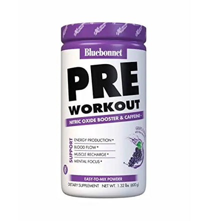 Bluebonnet Nutrition Extreme Edge Pre workout, Muscle Recharging Formula, Increases Bluebonnet