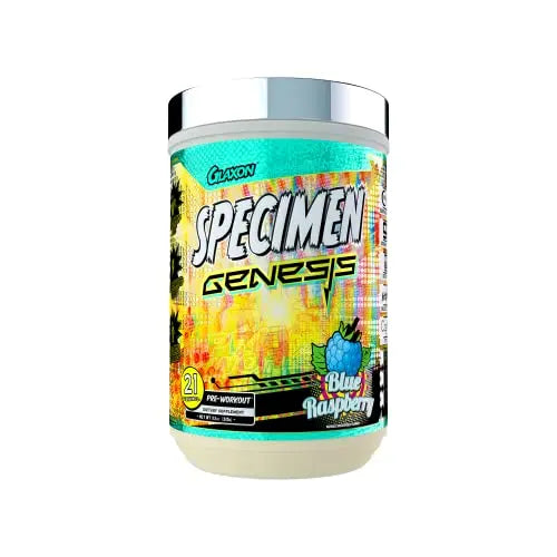 Specimen Full Spectrum High Stimulant Pre-Workout Powder | Supercharged Energy Glaxon