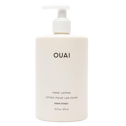 OUAI Hand Lotion - Daily, Lightweight, Hydrating Lotion for Dry Skin - Made with Avocado, Rosehip and Jojoba Oil to Lock in Moisture - Never Greasy (16 Fl Oz) OUAIBuy Supplements Australia