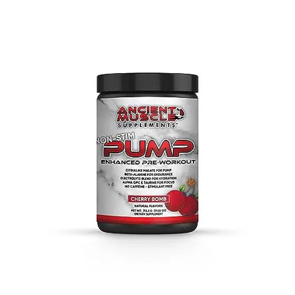 Ancient Muscle Pre Workout Stimulant-Free Pump Supplement - Citrulline Malate, Beta Alanine Ancient Muscle