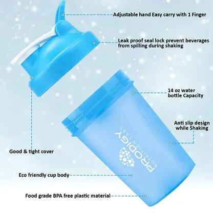 Prodigy Nutrition Labs Premium Shaker Bottle Perfect for Protein Shakes and Pre Workout Prodigy Nutrition Labs