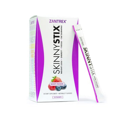 Zantrex SkinnyStix Energy Powder – Increase Energy, Heighten Focus, Boost Mood Zantrex