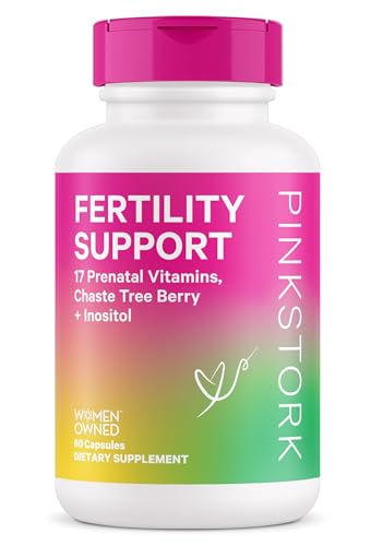 Pink Stork Fertility Supplements for Women - Support Ovulation, Conception Pink Stork