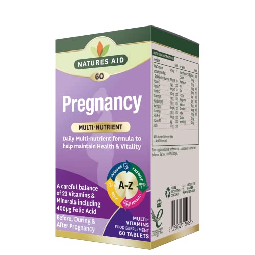 Natures Aid Prenatal Support , 60 Tablets Natures Aid