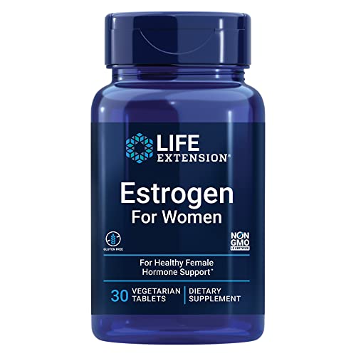 Life Extension Estrogen for Women - for Healthy Estrogen Metabolism - Helps Relieve Discomforts Life Extension