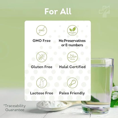 100% Pure Collagen Powder Protein Peptides - General Healthcare 300g Supplement General Healthcare