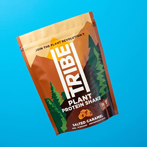 TRIBE Vegan Protein Powder - Salted Caramel - Pea and Rice Protein Blend - Vegan TRIBE